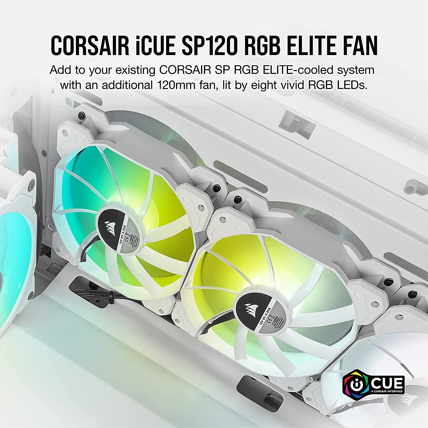 Corsair iCUE SP120 RGB Elite 120mm PWM Single Pack Fan - White-1500px-v1.jpg